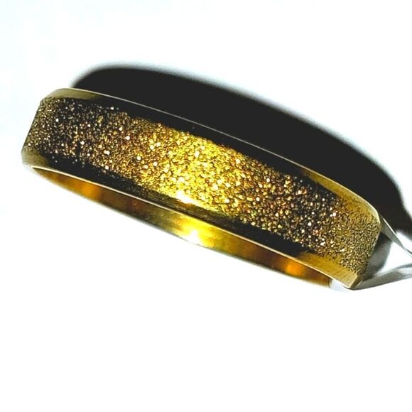 Stainless steel wide band hypoallergenic nickel free Men's ring sz 13 - Picture 3 of 6